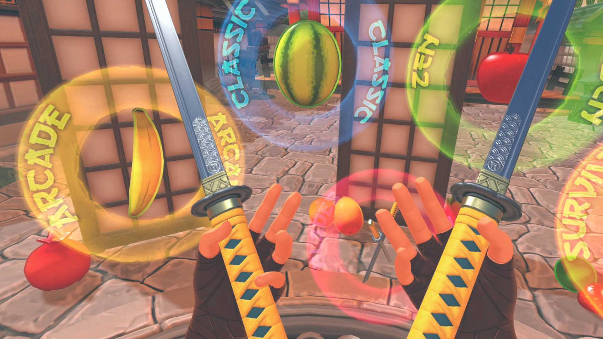 VR-игра Fruit Ninja VR в Ижевске — кадр 2
