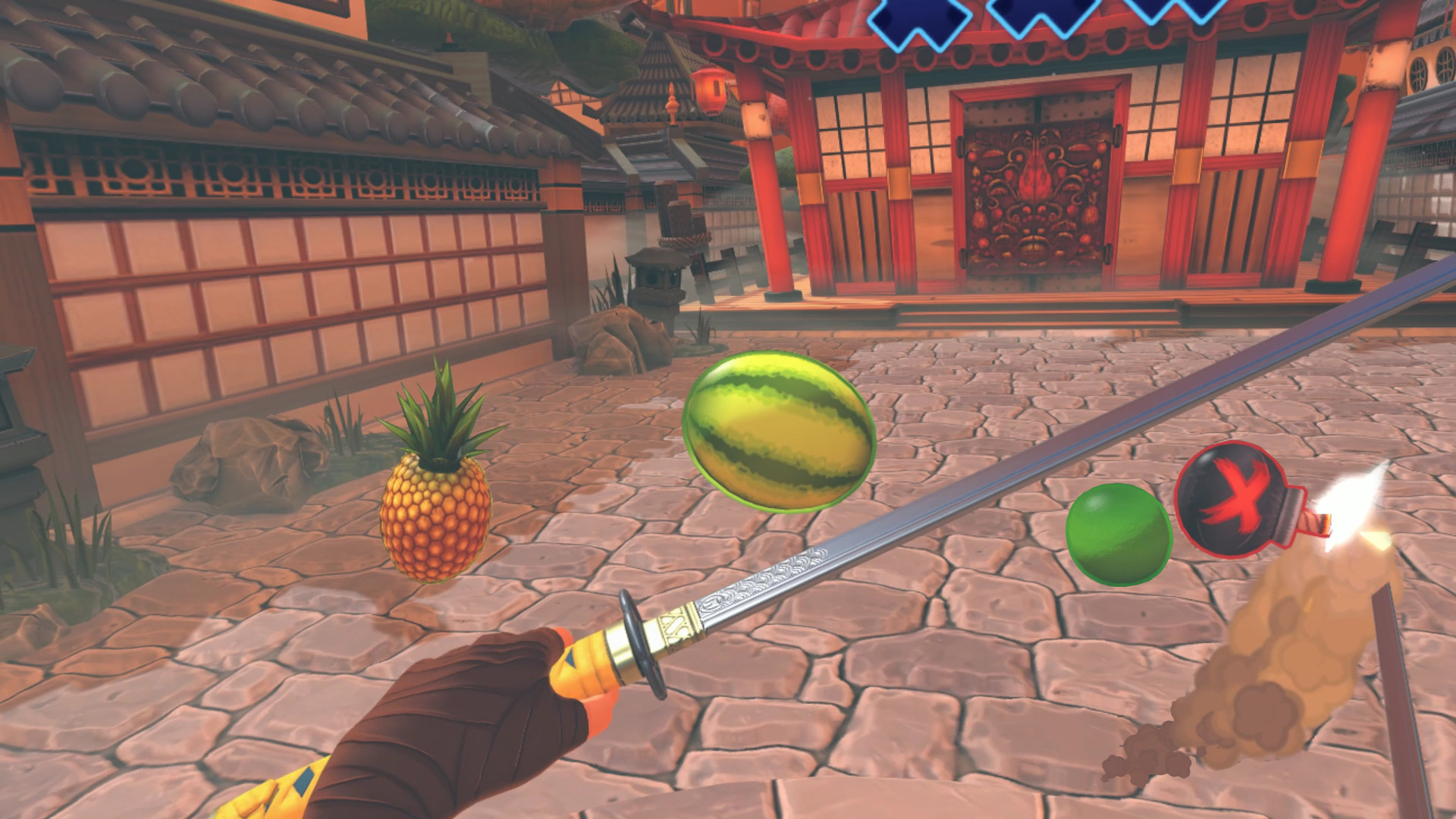 VR-игра Fruit Ninja VR в Ижевске — кадр 3