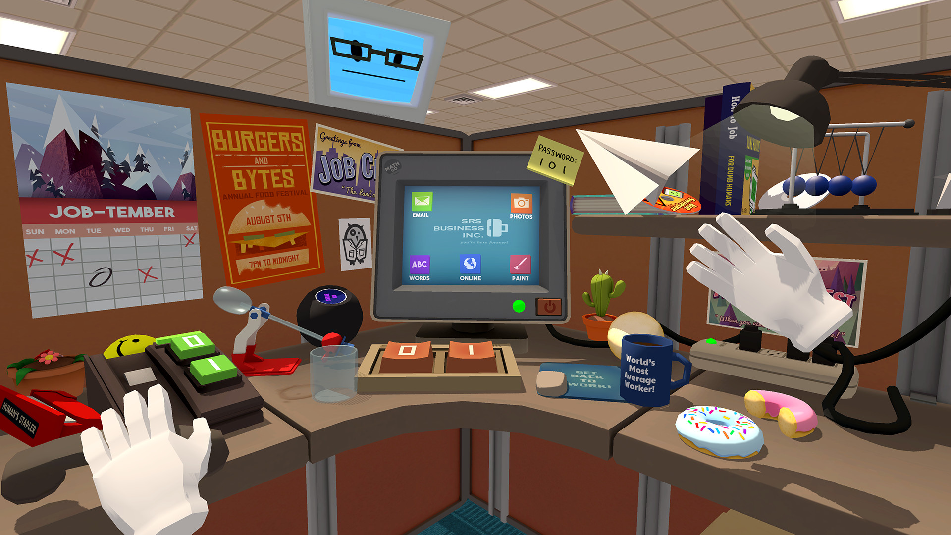 VR-игра Job Simulator в Ижевске — кадр 2